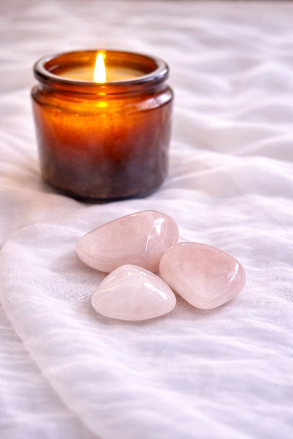 Pierres roulées Quartz Rose