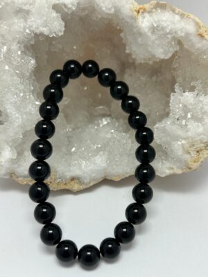Bracelet perles Onyx 08 mm