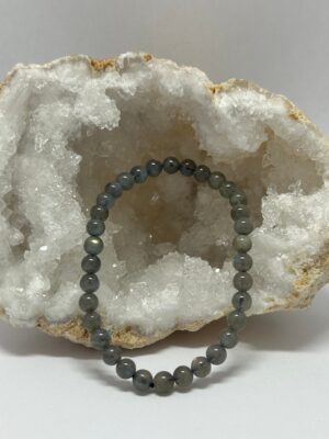 Bracelet perles Labradorite 04 mm