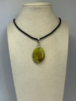 Collier Opale verte