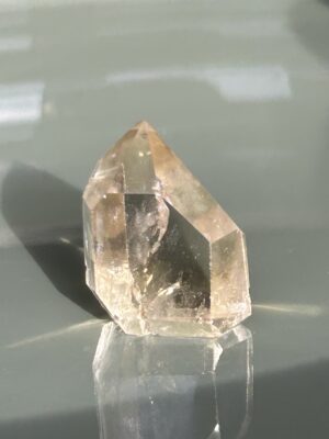 Mini pointe citrine naturelle ( non chauffée)