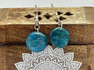 Boucles d'oreilles Apatite