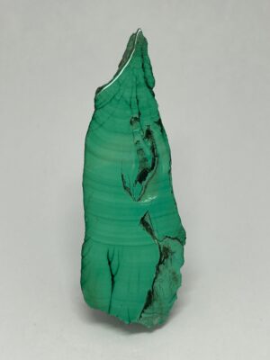 Mini tranche forme en pointe Malachite